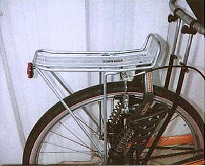 Shockster with rear rack