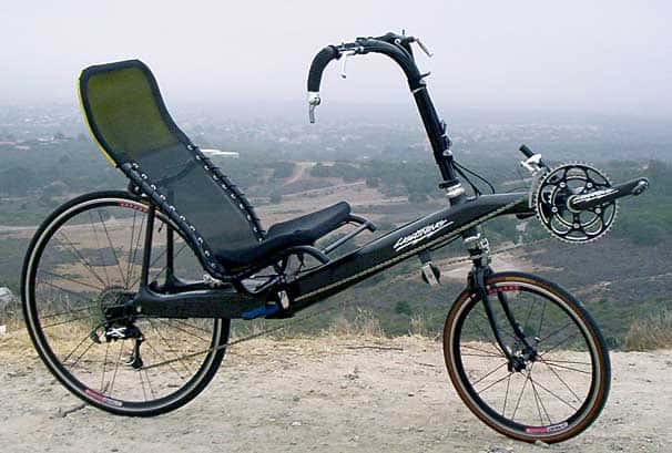 recumbent bike seat mesh